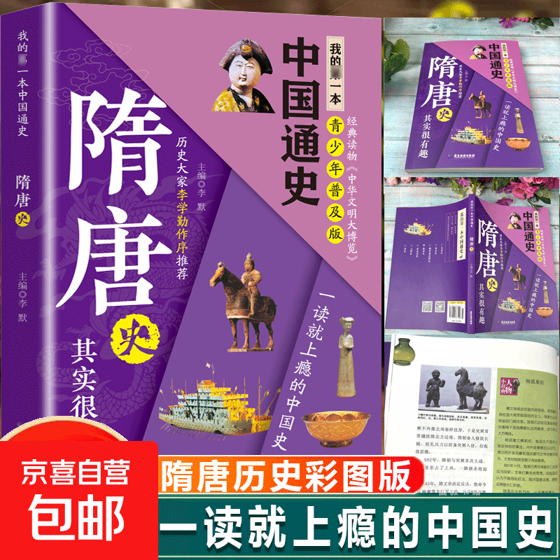 我的第一本中国通史-先秦史 其实很有趣 一读就上瘾的中国史 我的第一本中国通史-隋唐史