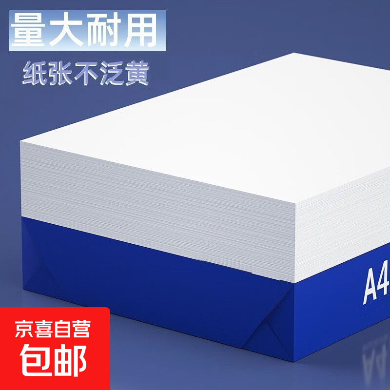 A4复印纸打印纸70g空白凭证A4白纸草稿纸画画纸双面便宜办公打印纸 【100张】活动款
