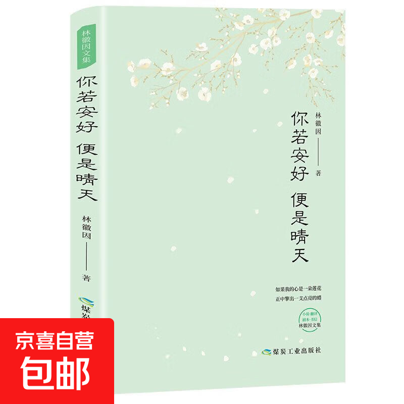 林徽因作品集全3册你若安好便是晴天你是那人间四月天爱上一座城青春文学经典小说女性成功励志书籍 【单本】你若安好 便是晴天 林徽因作品