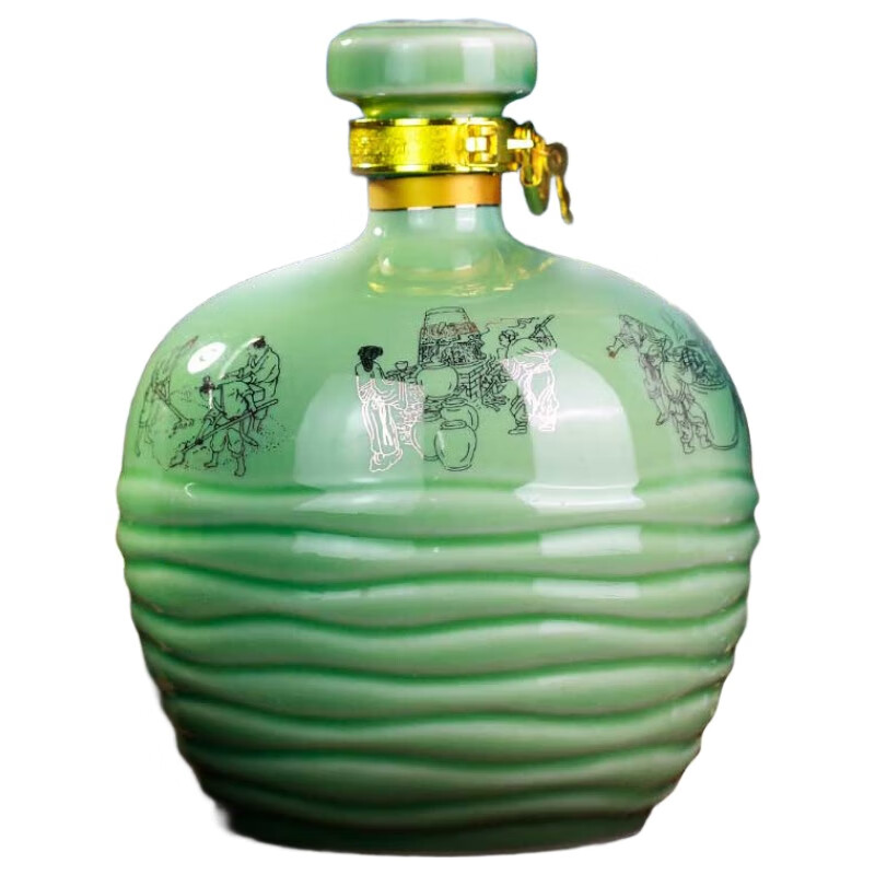 酒鬼三斤青坛 馥郁香型白酒 纯粮老酒 口感香醇 52度 1.5L 1坛