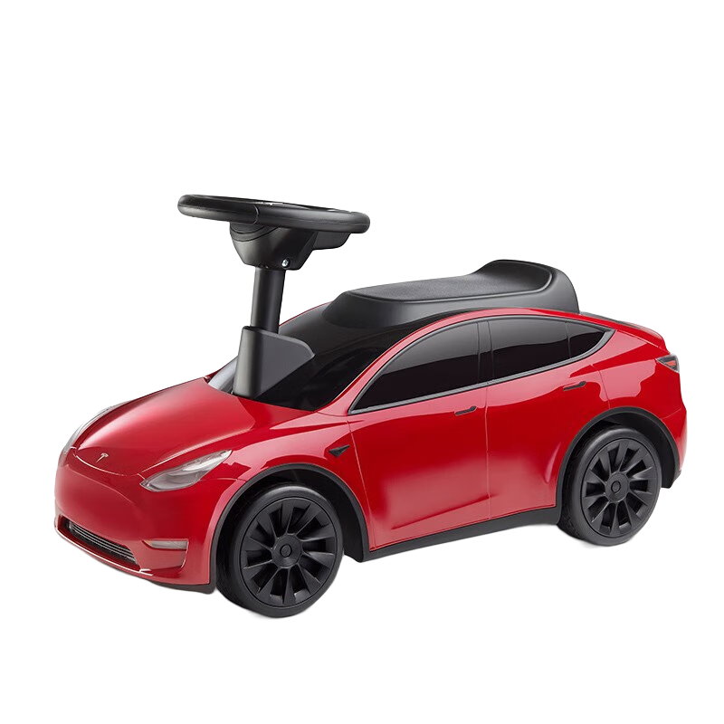 Radio Flyer 特斯拉/Tesla ModelY儿童玩具车1-4岁宝宝童车小孩扭扭车滑行车 633-红色