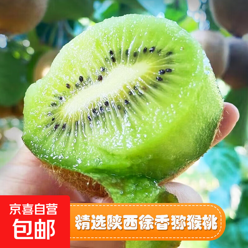 陕西眉县徐香猕猴桃新鲜应季水果产地奇异果包邮孕妇水果 6枚 单果60-80g