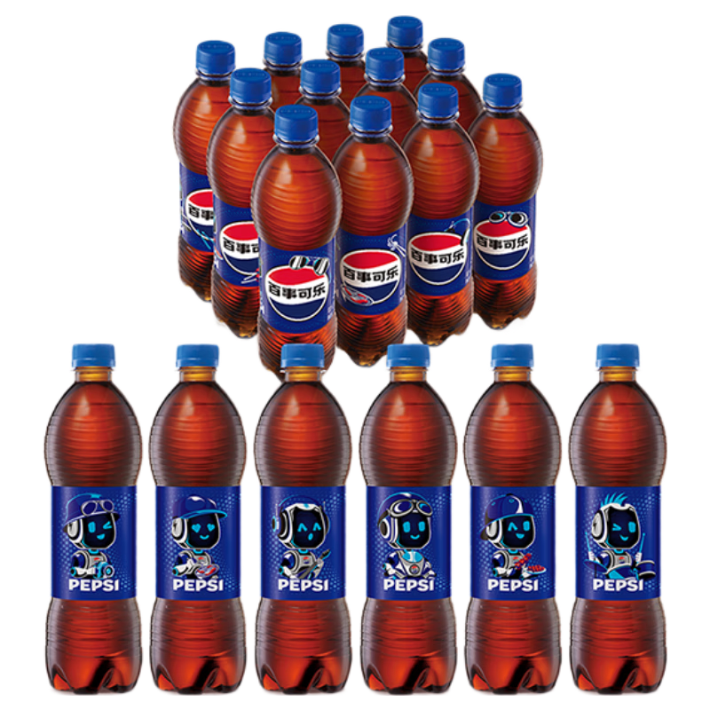  ���¿���Pepsi ̼��������ˮԭζ 500ml*12ƿ ����װ 24.6Ԫ