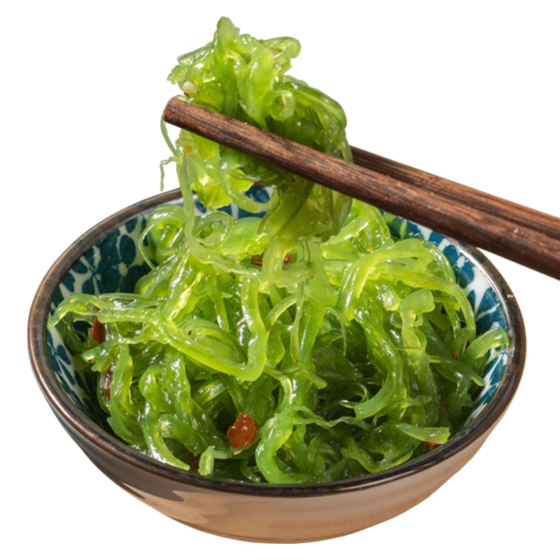 海狸先生 海藻沙拉凉拌菜即食调味裙带菜下饭菜 酸甜5袋* 100g