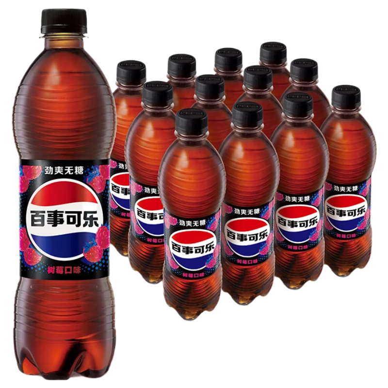 Pepsi ���� ��ݮ��ζ ���ǿ��� 500ml 12ƿ 24.41Ԫ(����ȯ)