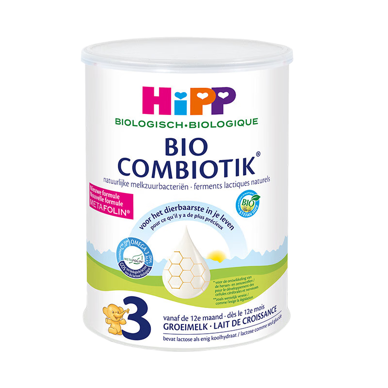 ���׹�:ϲ��HiPP Ӥ�׶��䷽�̷�3�� ��������� 800g/��