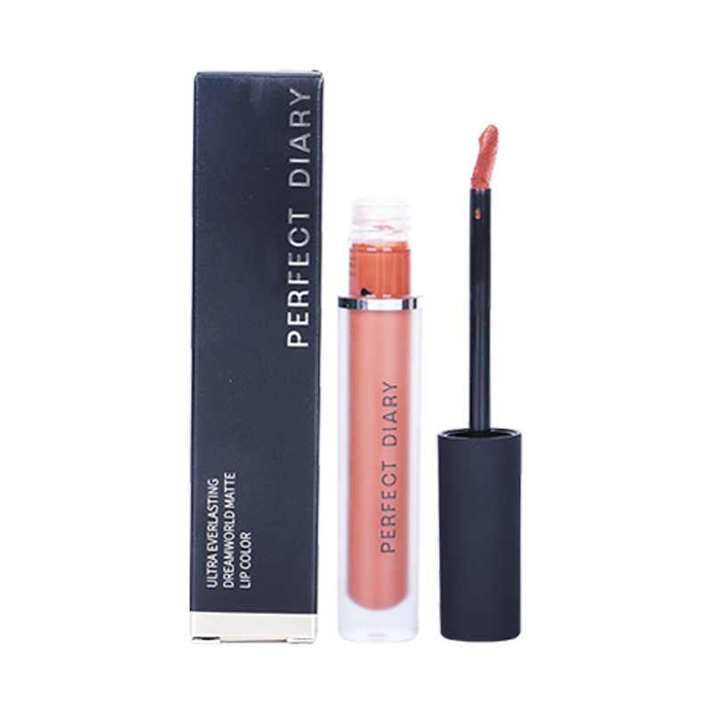 完美日记至臻柔色丝绒唇釉哑光雾面唇彩不掉色持久不沾杯学生939女 704-暮日轻喃