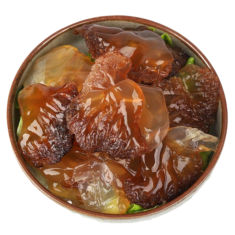 呂洞賓海蜇精品片子涼拌海蜇頭南通啟東野生海蜇涼拌冷下酒菜 海蜇精品片子凈重900g