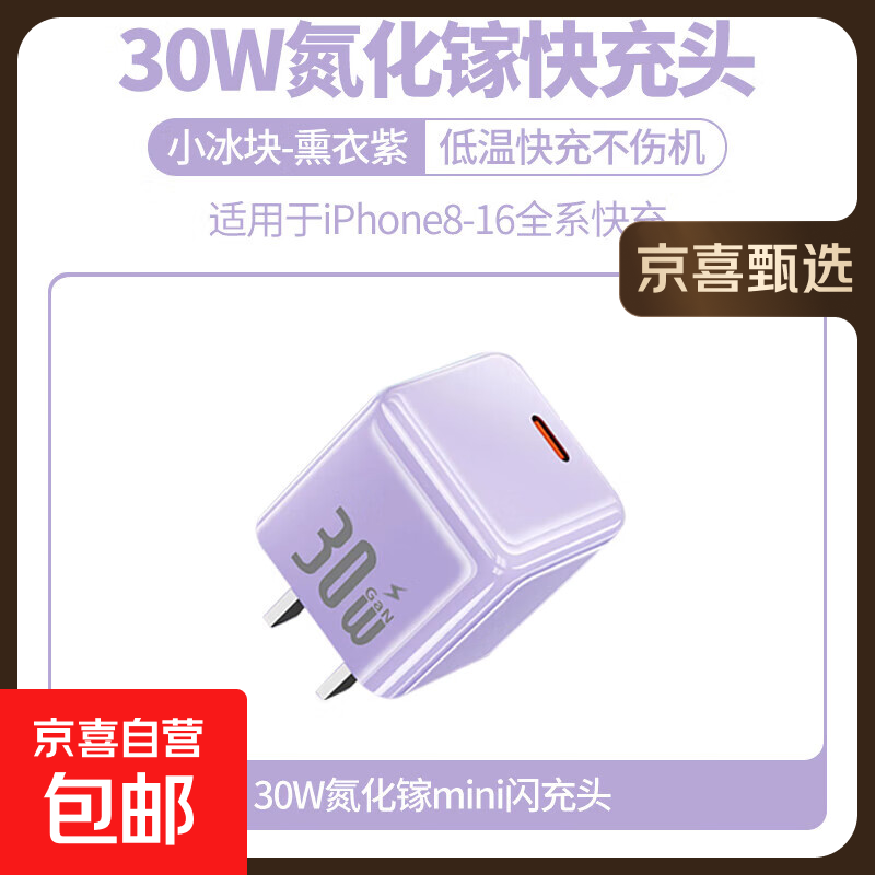 �����س����PD30W���ͷGan����IPhone16ƻ��15pro�ֻ�8�ʼǱ�������13/12/11/xƽ��ipad˫typec ��Ѭ���ϡ�30W��䵥��ͷͷ6.9Ԫ