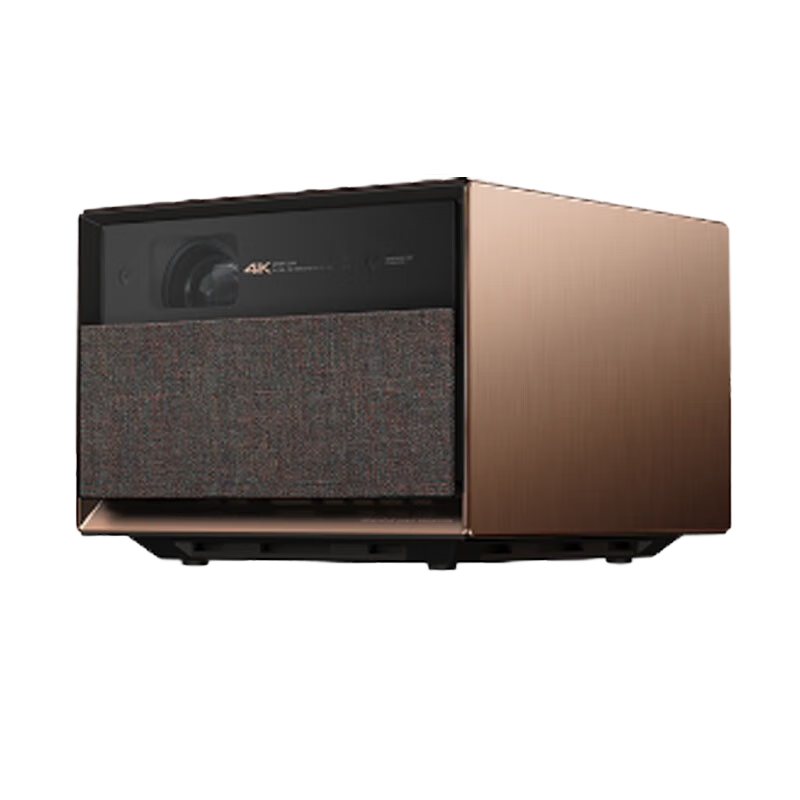極米全系列家用辦公二手投影儀 哈曼卡頓音響720P-1080P-4K全高清自動(dòng)梯形校正智能家庭影院臥室無(wú)線(xiàn)便攜式投影機(jī) RS pro2 晨曦金 深空灰 家用酒店旗艦機(jī) 9成新