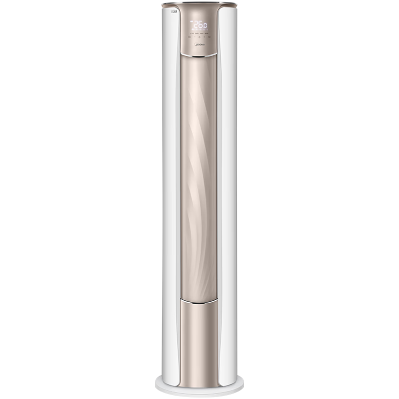 美的（Midea）大3匹 空调柜机 国家补贴15% 新一级能效节能省电 全直流变频大风口圆柱立式客厅柜式冷暖家用空调 锐静 2代一级能效 大3匹