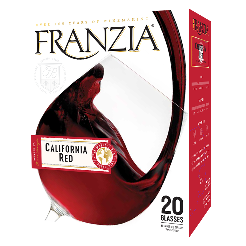 FRANZIA 风时亚 家里福尼亚干型红葡萄酒 3L
