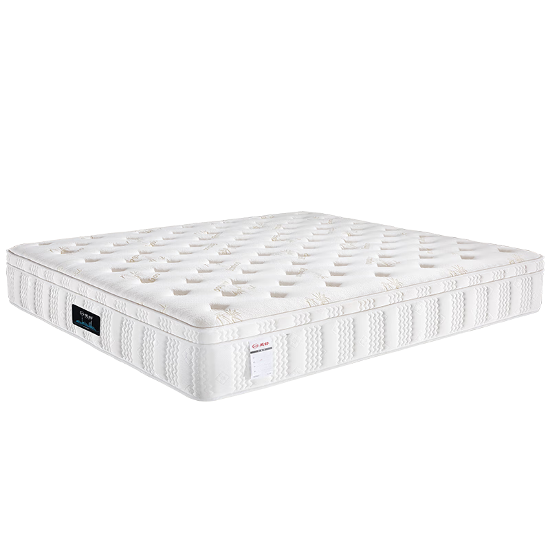 愛舒天然乳膠床墊1.8x2米靜音獨立彈簧床墊椰棕席夢思床墊子1.5x2米 暢眠A型(護脊彈簧+高彈海綿) 1350*2000