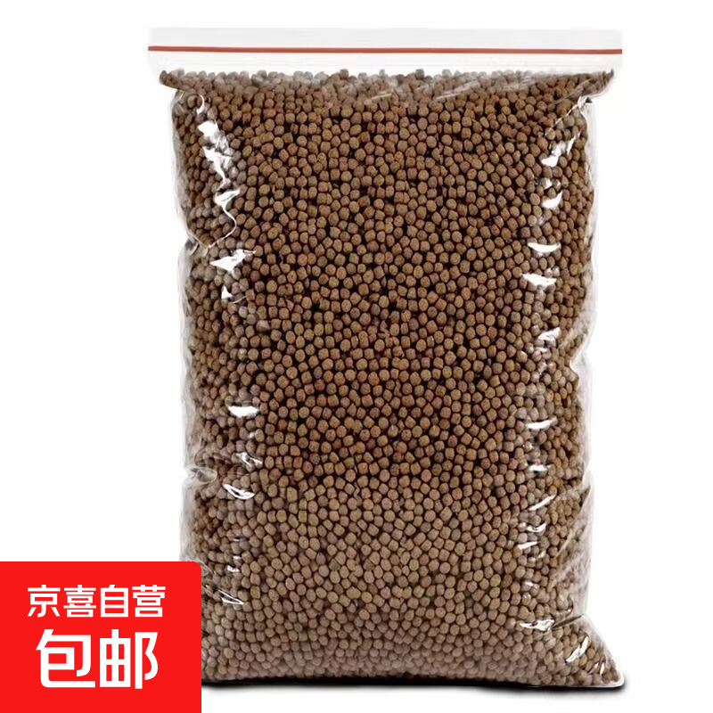 鱼食金鱼锦鲤专用鱼饲料观赏鱼增肥增色家用小颗粒上浮不浑水鱼粮 小粒上浮（1mm）抢着吃/长得快 高蛋白鱼粮袋装*100g