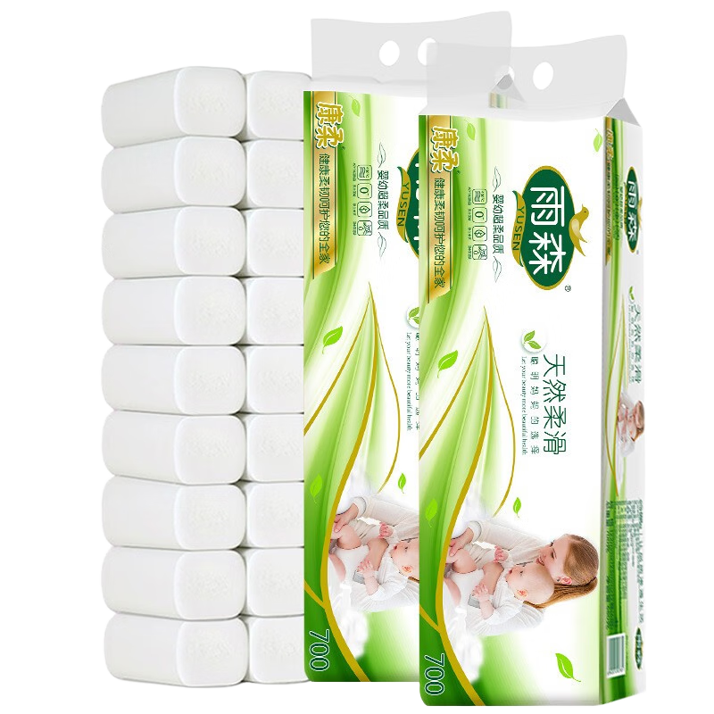 ���ڲ�������ɭ��YUSEN����Ӥľ����о��ֽ 6��Ӻ�12��700g*������ֽ���ò�ֽ ԭ��ľ����2�᡿