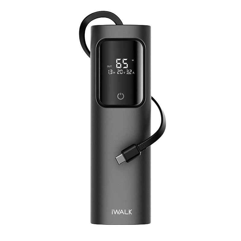 ���ֿɣ�iWALK��65W����Դ��߱ʼǱ���籦20000mAhӦ����Դ����45W���Ϸɻ���Ϊ����iphone15/16/17��������Я