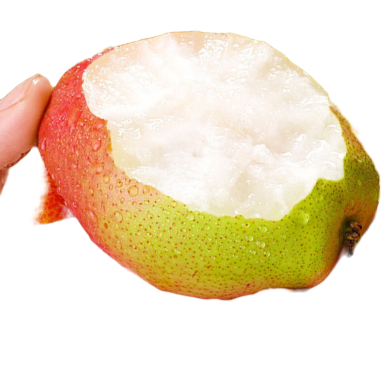 吉果叔 新鮮紅香酥梨 應(yīng)當(dāng)季水果青雪酥梨香梨梨子脆甜梨薄皮整箱 5斤凈重4.5 【大果】精選品質(zhì)