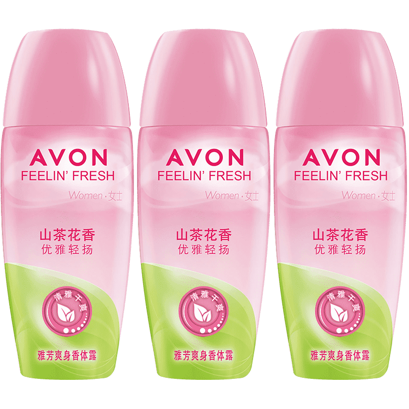 �ŷ���AVON����������¶ˬ��¶40ml ��ˬҸ������ˬ����Ůɽ�軨��������� ɽ�軨3֧װ