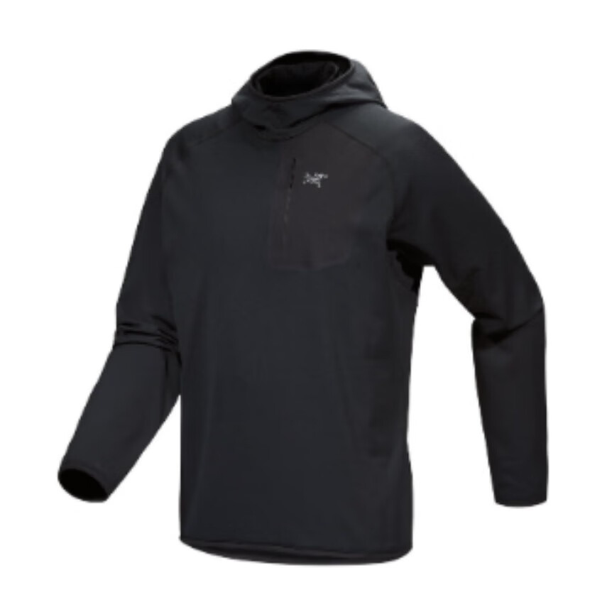 始祖鸟（ARC'TERYX）Arcteryx丨delta pullover hoody男士抓绒衫 黑色 XL