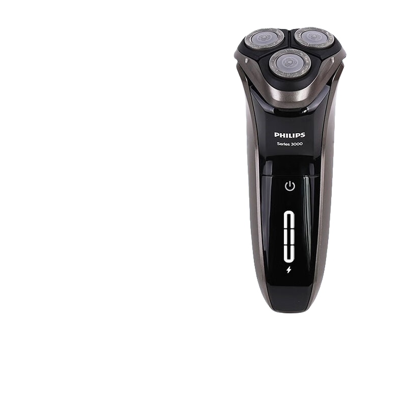 【9新】飛利浦（PHILIPS）男士電動(dòng)剃須刀干濕雙剃刮胡刀1小時(shí)快充胡須刀三刀頭勁剃3系S3203 S3203樣機(jī)未使用無(wú)包裝