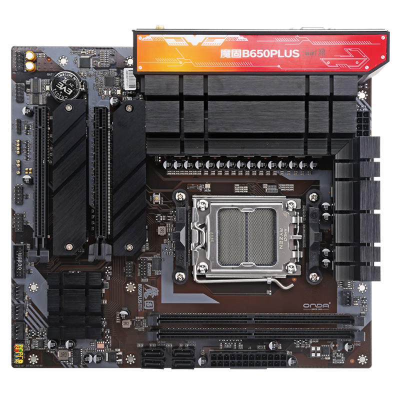 ONDAħB650PLUS-WiFi 6G-BAMD B650/socket AM5֧CPU7800X3D/8600G/7500F Ϸ
