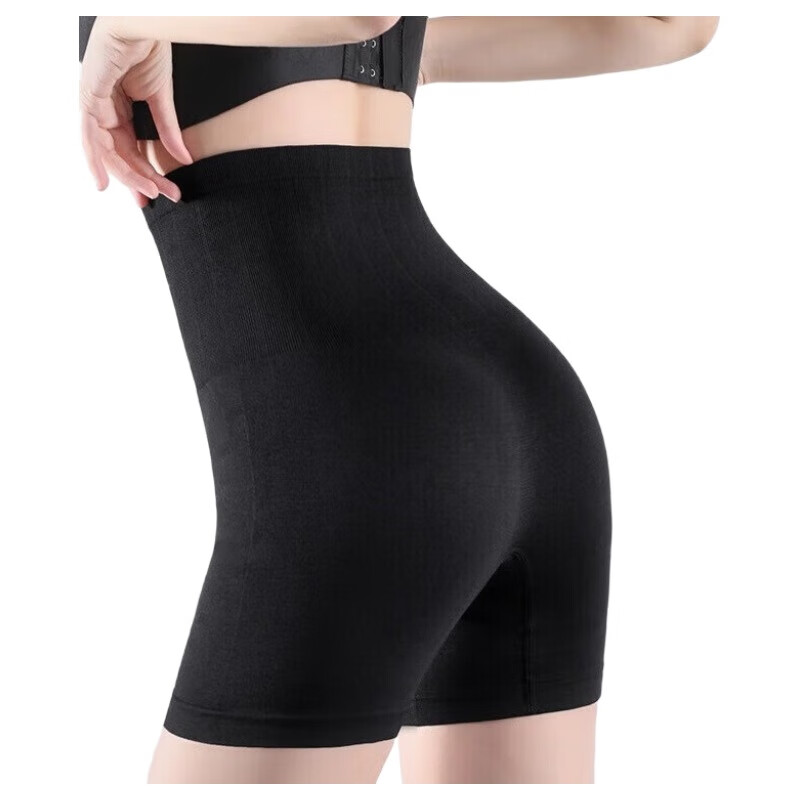 汇美康提臀收腹裤女收小肚子高腰收胃产后塑身裤内裤束腰收腹藏肉神器 肤色 4XL (适合155-170斤)