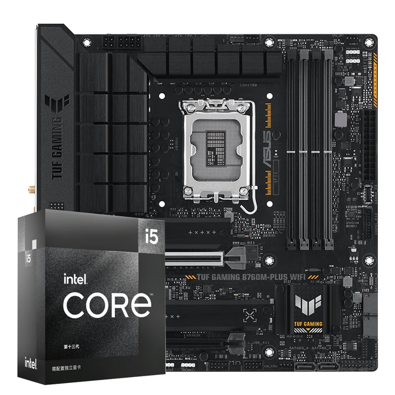 ڲӢضIntel 13 i5 ˶B760Z790CPUװ ˶TUF B760M-PLUS WIFI D5 i5 13490F 1016߳ 139560Ԫ5(1912Ԫ/)