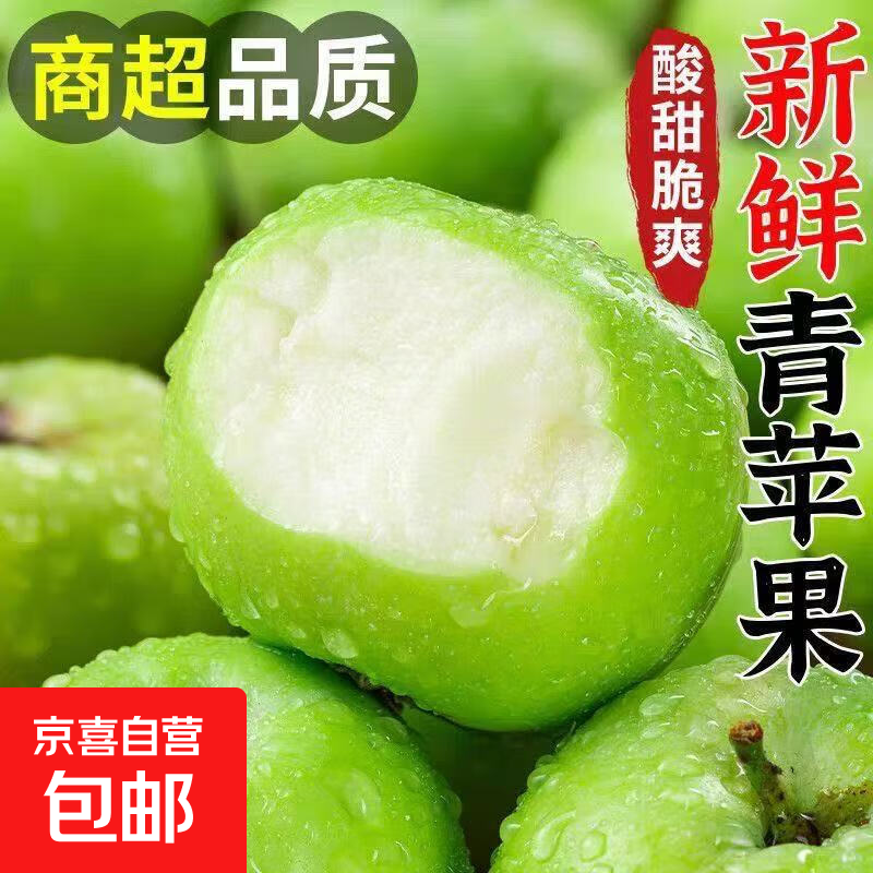 山东鲁丽苹果新鲜水果当季脆甜多汁孕妇非红富士丑苹果冰糖心昕 2粒尝鲜装55mm+