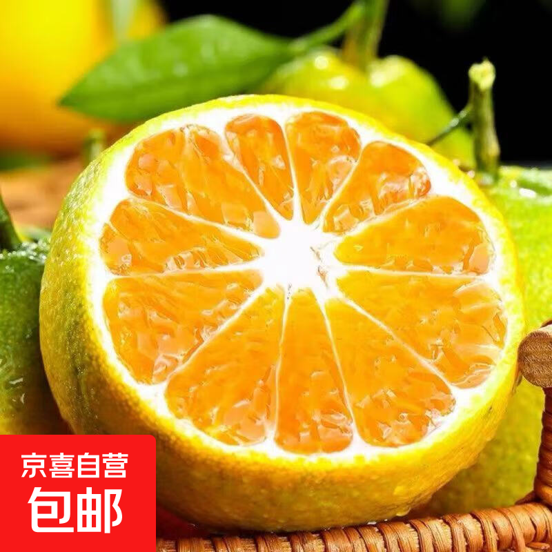 正宗云南青皮丑橘现摘现发精选果肉细腻酸甜可口水果 带箱8斤装