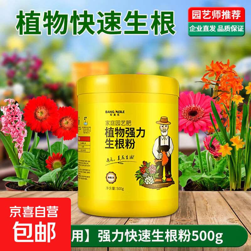 缓释肥颗粒花肥家用盆栽通用型复合肥花卉绿植物营养有机多肉肥料 生根粉500g