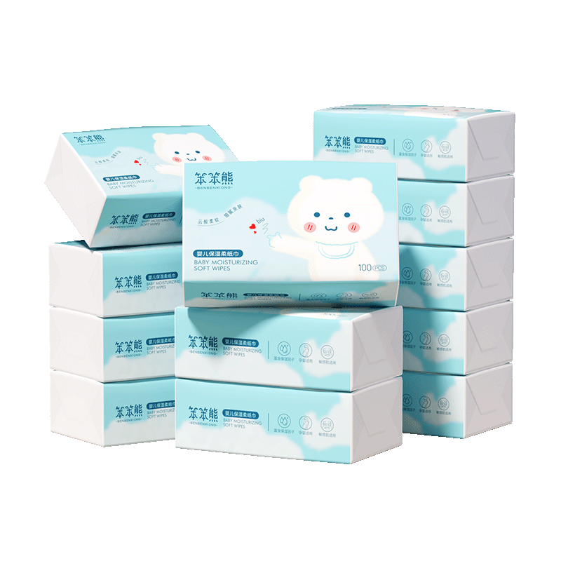 ����ѩ �����Ӥ����ֽ�� ��� ��ʪ��˪��ֽ 12�� 27.9Ԫ