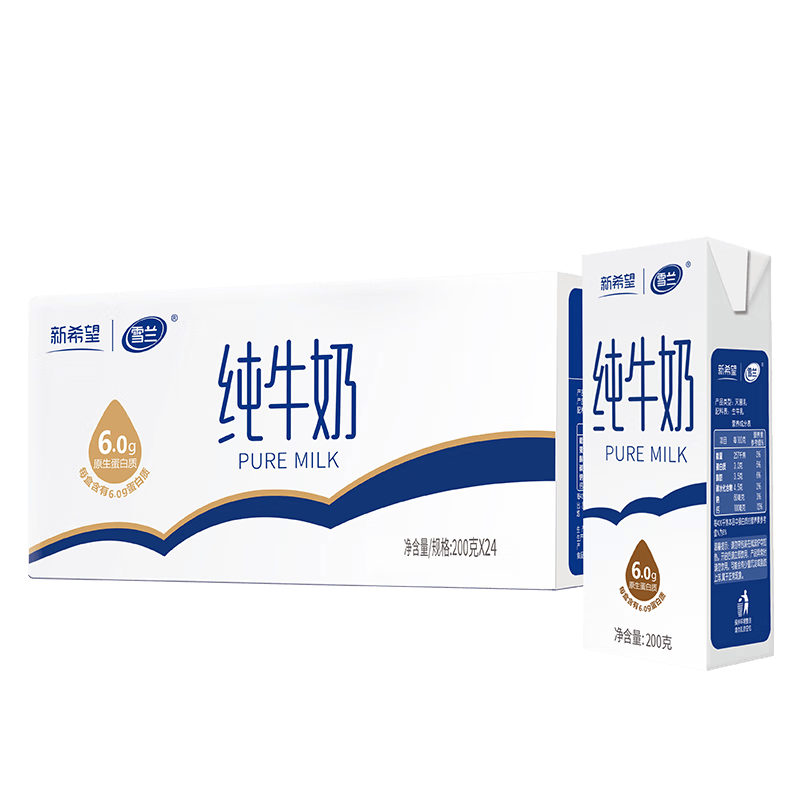 ��ϣ�� ѩ��ȫ֬ 200ml ��ţ�� 6.4g������ 24��