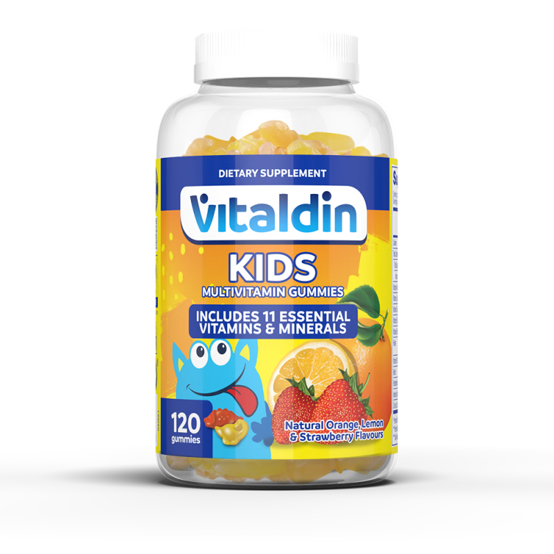 Vitaldin儿童复合维生素软糖宝宝补充营养VC维生素C多种综合补钙补锌b族