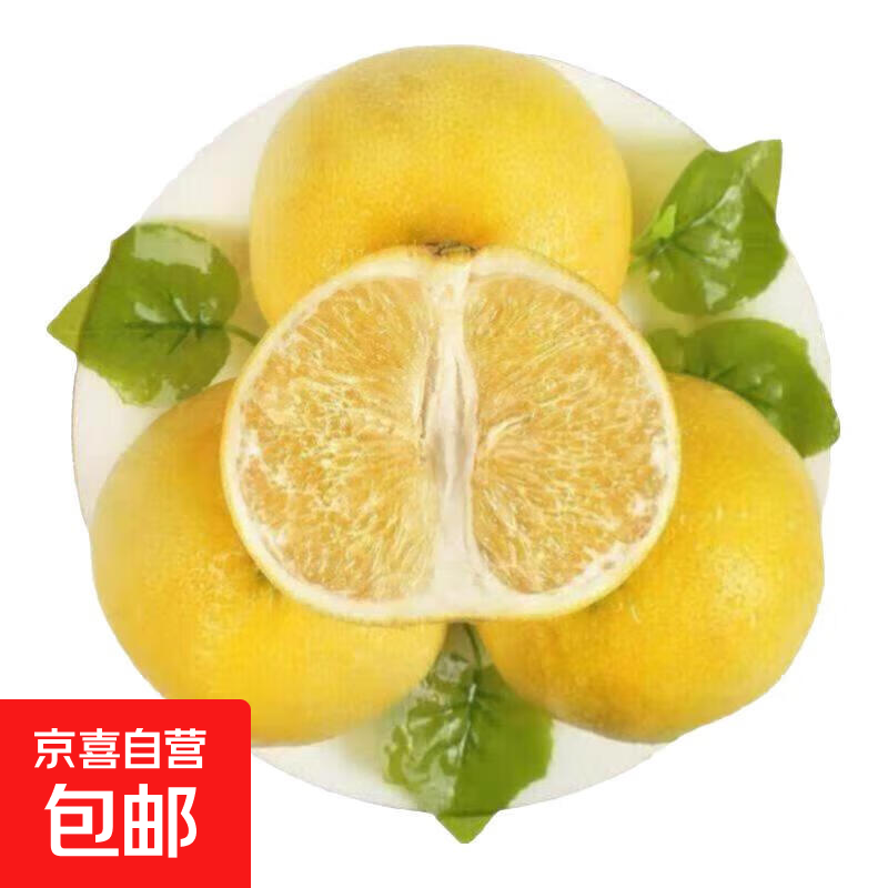 福建黄金葡萄柚新鲜甜柚子水果生鲜黄心柚应季 带箱9斤（净重8.5斤）