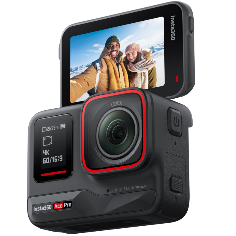 影石（Insta360）【直降600元】Ace Pro运动相机AI智能摄像机防抖摩托车骑行滑雪潜水Vlog户外钓鱼 官方标配 Ace Pro