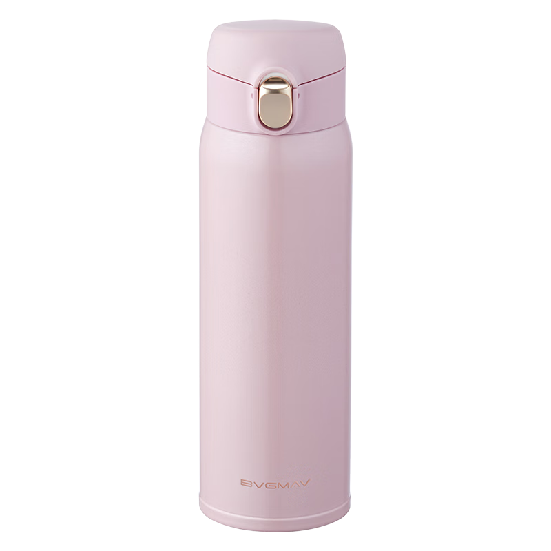 宝威玛（BVGMAV）保温杯男女士学生316不锈钢小容量水杯子儿童吸管弹盖高档随身杯