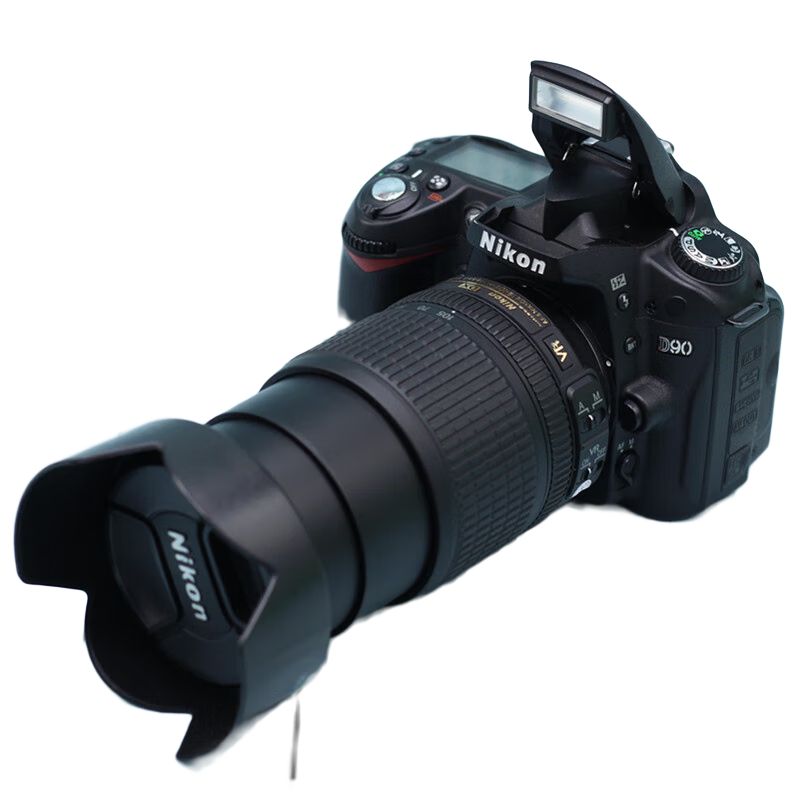 尼康D90單反相機(jī)套機(jī)新手高清攝影旅游婚慶 尼康D90機(jī)身+501.8D人像鏡頭 套餐三