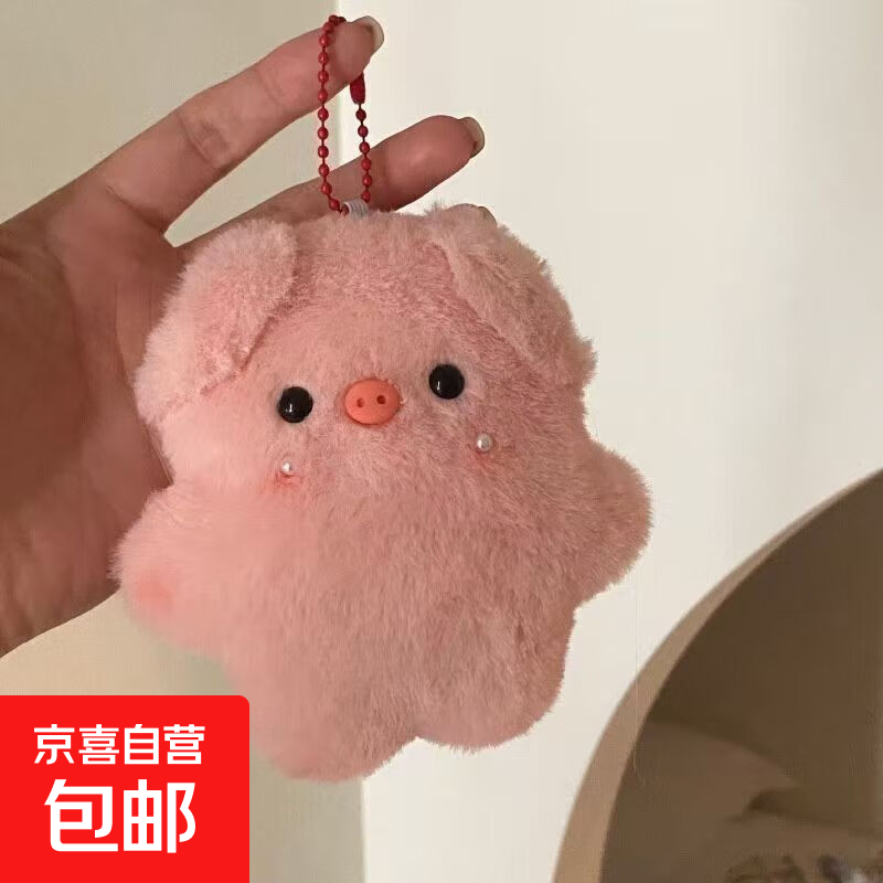 三丽鸥变装帕恰狗挂件腮红可爱猪猪少女书包毛绒创意玩偶生日礼物 光猪一个 如图