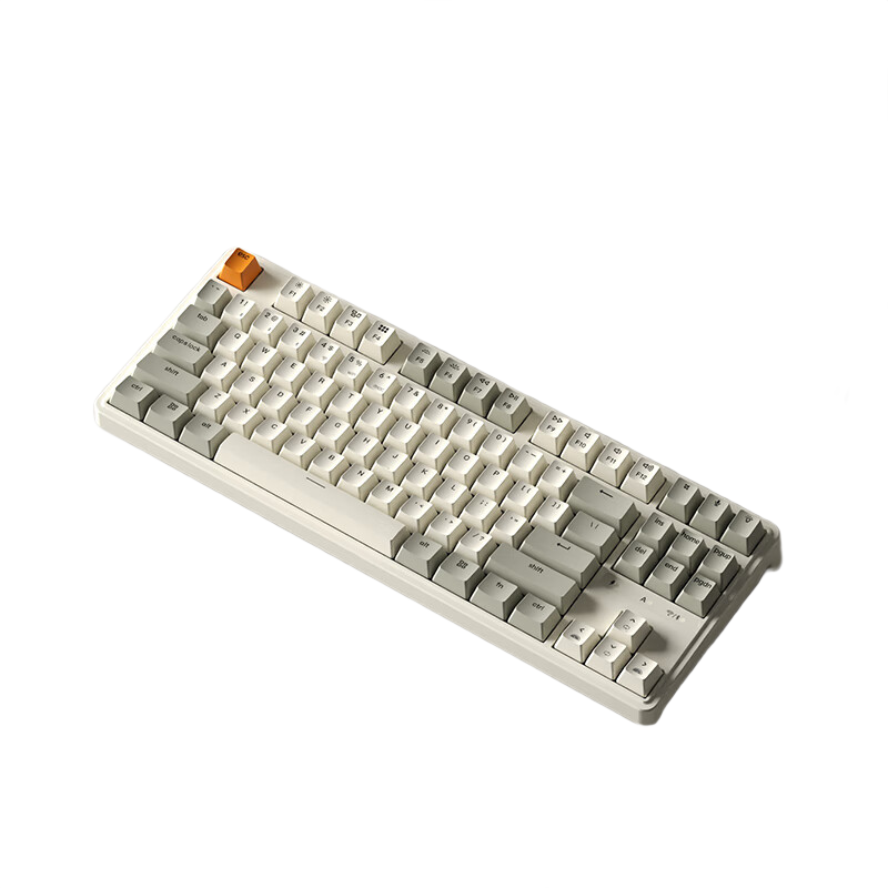 skn 巴蛇-87键机械键盘 巴蛇PRO-白翼轴-三模客制化版本 81-90