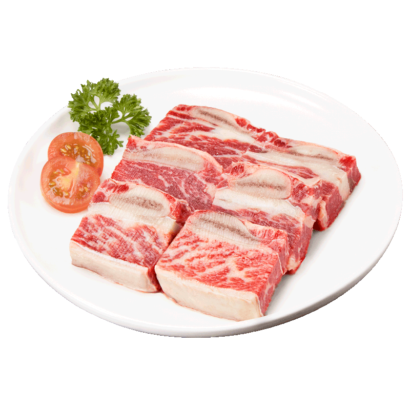 暖男廚房谷飼黑椒牛仔骨 牛小排 牛排骨 牛肋排 牛肋骨排骨 整切牛肉新鮮 牛仔骨250g*9