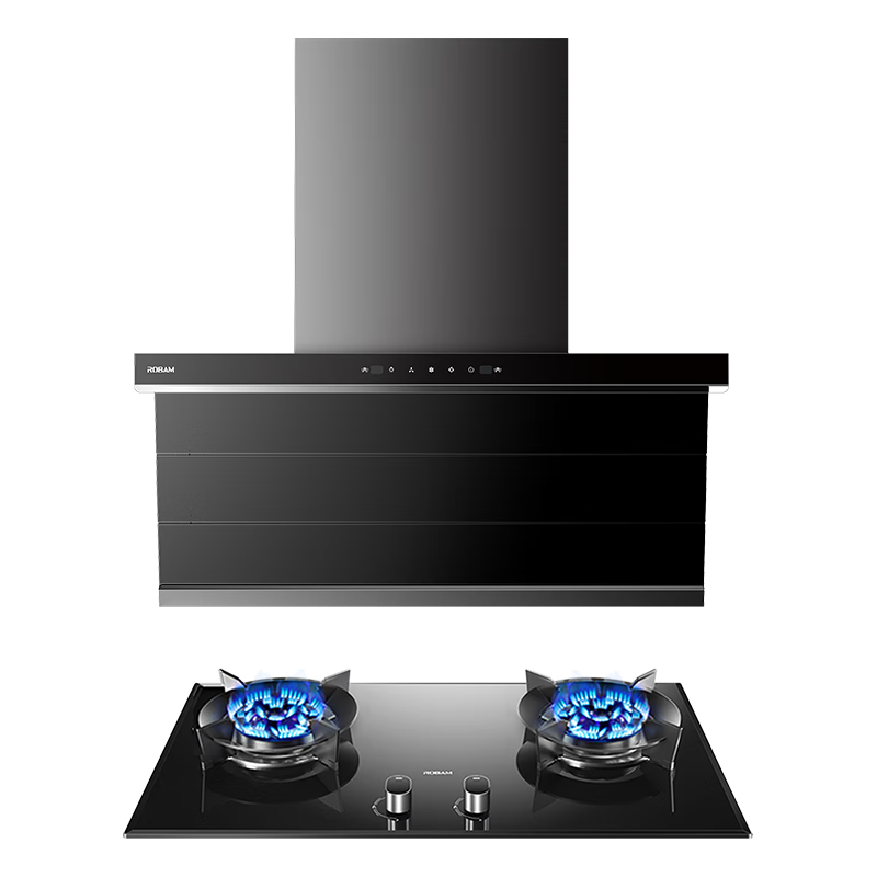 老板(robam)【小黑翼】d1油烟机家用薄顶侧双吸抽油烟机大吸力25风量7