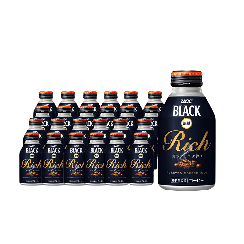 ��ʫʫ��UCC�������Ǻڿ���275g/�� �������ϵ��ǵ�֬ Ũ���ڿ���275g*24ƿ���� 193Ԫ