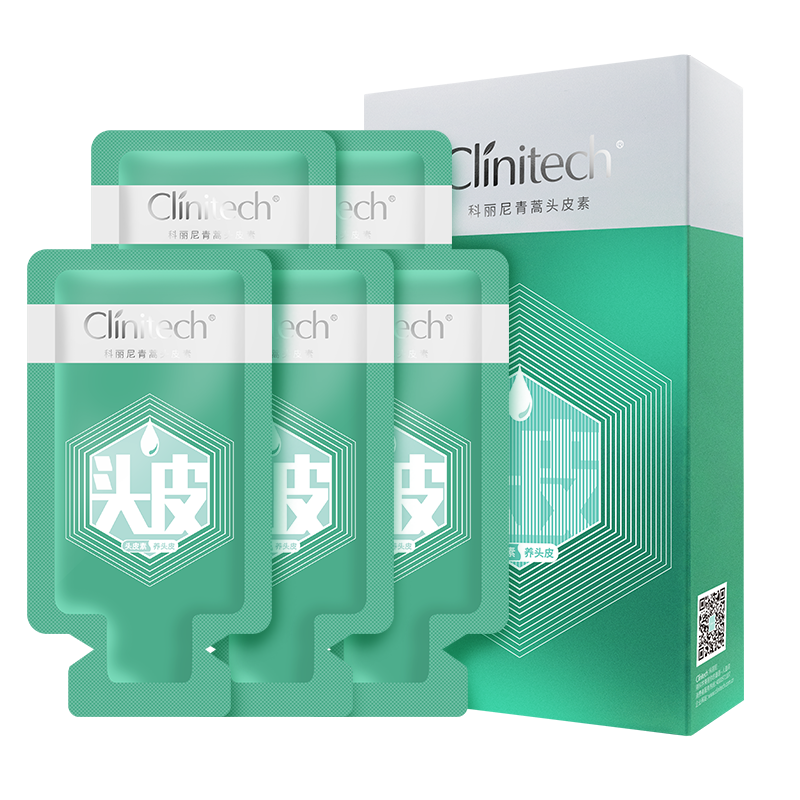 科丽尼【头皮修护】青蒿头皮素30ml敏感修护去屑控油蓬松洗发水6ml*5