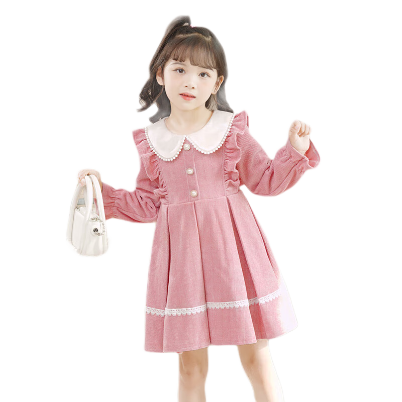 ���ڲ����������Ŷ���Anneyol��Ůͯ����ȹ�＾2024�¿���װСŮ���ﶬȹ�Ӷ�ͯ����Ůͯװ����ȹ ��ɫ���� 100