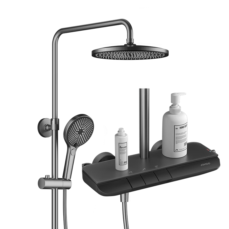 ������JOMOO����ԡ����ȫ��װ���ټ���ϴ����ԡ����˫��ѹ������ǹ��ԡ�� ���ټ�������װ36607��ǹ�ң�737.2Ԫ(������)