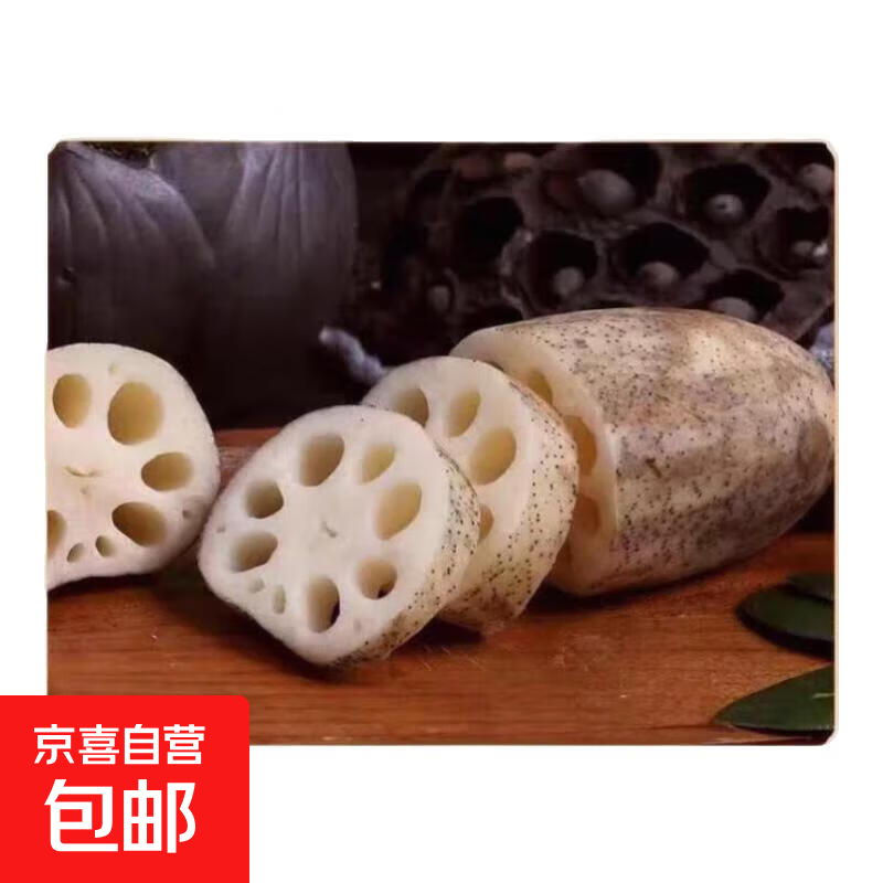 黄河九眼莲藕 黄河水灌溉富含多种微量元素 绿色健康  地标认证 新鲜莲藕5斤适合煲汤正负50克