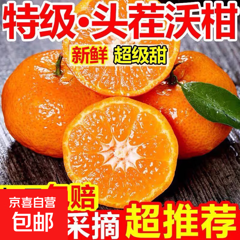 广西武鸣沃柑新鲜水果整箱当季应季柑橘桔子蜜砂糖沃柑现发 1斤带箱 小果（单果55-65mm）净重0.8斤