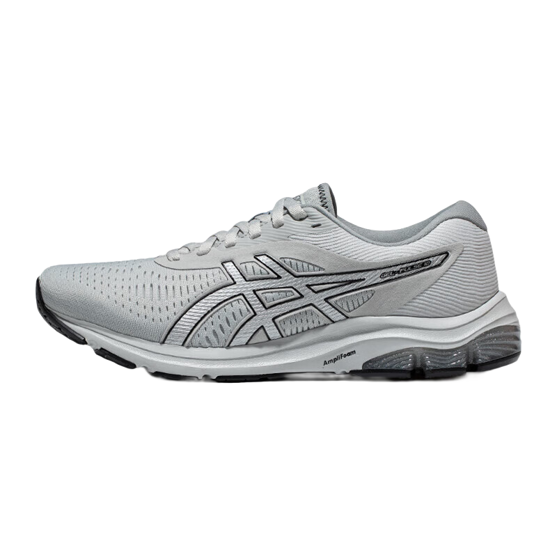 亚瑟士ASICS跑步鞋男鞋缓震回弹运动鞋舒适透气耐磨跑鞋 GEL-PULSE 12 灰色 40