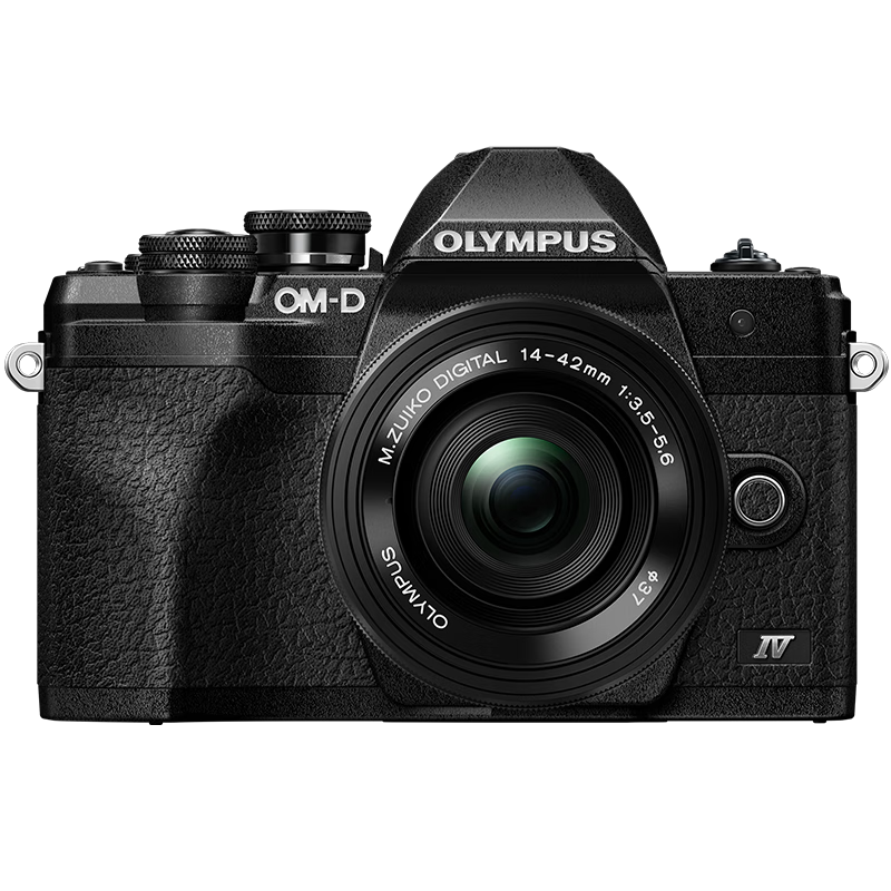 奥林巴斯（OLYMPUS）E-M10 MarkIV EM10四代 微单相机 数码相机 微单套机（14-42mm F3.5-5.6）2030万像素 黑