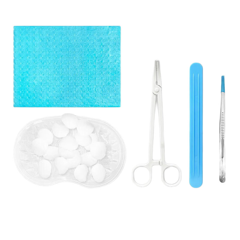 威高（WEGO）牙科口腔材料一次性口腔器械盒口腔檢查包級(jí)工具盒家用齒科牙醫(yī)牙 一次性使用齒科器械盒x50盒